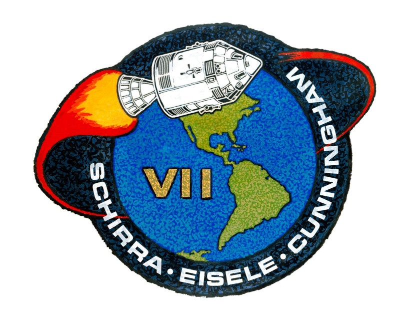 mission emblem for apollo 7