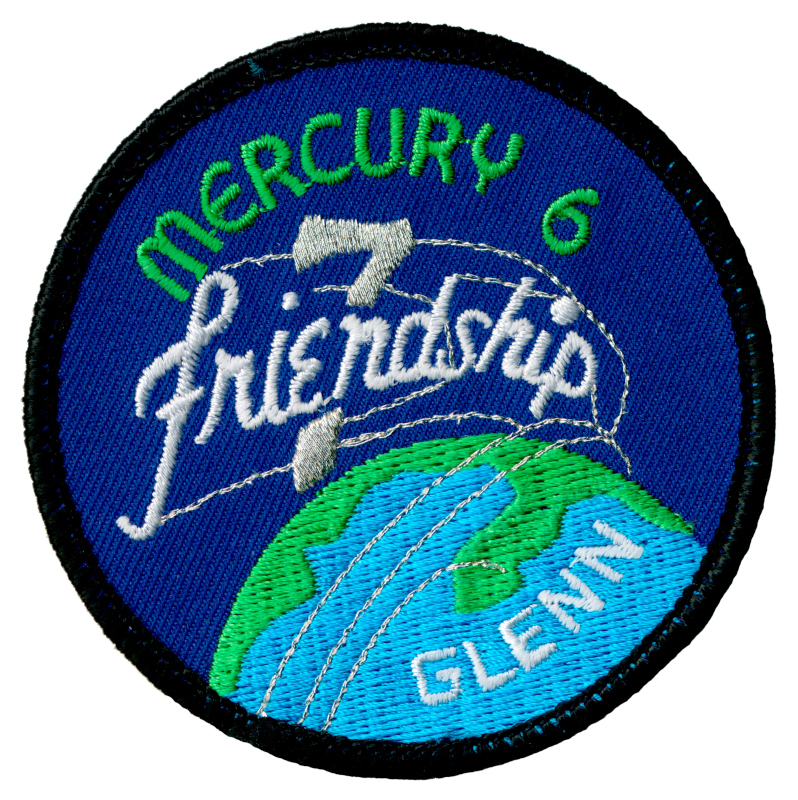 mission patch for Mercury 6