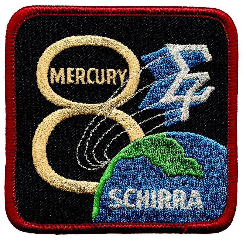 mission emblem for mercury-atlas 8