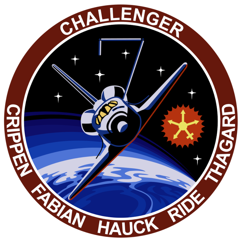 mission patch for STS-7